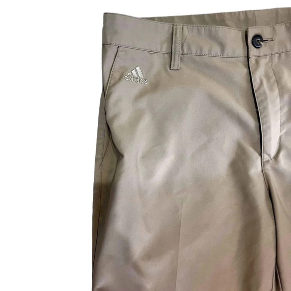 Men’s khaki color climacool adidas golf pants in excellent condition 32 x 32 - Picture 4 of 5